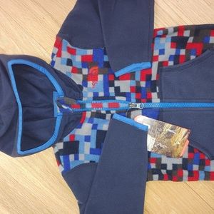 North Face Infant Fleece Zip Hoodie Size 24 Months